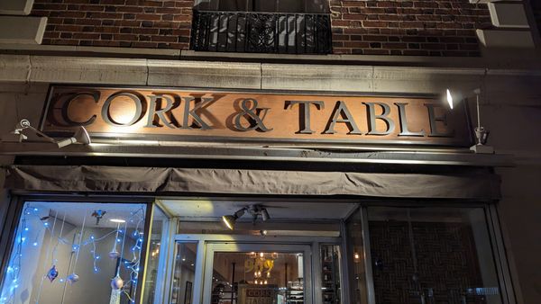 Cork and Table by null