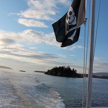 The Red Snapper - our pirate flag out near Hat Island - Toy Stores Near Me - Anacortes, Washington The Red Snapper - our pirate flag out near Hat Island - Toy Stores Near Me - Anacortes, Washington