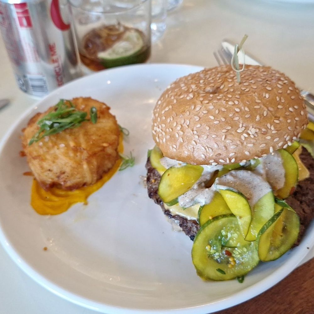 Paperboy Denver - A great burger with an amazing cheesy hash brown side. - Breakfast & Brunch Near Me - Denver, Colorado Paperboy Denver - A great burger with an amazing cheesy hash brown side. - Breakfast & Brunch Near Me - Denver, Colorado