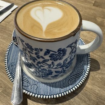 maman - hot salted tahini honeycomb latte - Breakfast & Brunch Near Me - Bethesda, Maryland