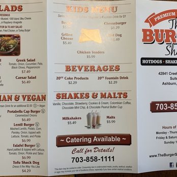 The Burger Shack- Ashburn - Menu - Burgers Near Me - Ashburn, Virginia The Burger Shack- Ashburn - Menu - Burgers Near Me - Ashburn, Virginia
