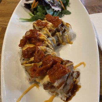Banchan Korean Bistro - Pork belly and kimchi ssam ($13) - Korean Near Me - Langley, British Columbia Banchan Korean Bistro - Pork belly and kimchi ssam ($13) - Korean Near Me - Langley, British Columbia