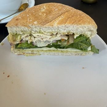 Tea ParTea - Half south west sandwich - Tea Rooms Near Me - Saint Louis, Missouri