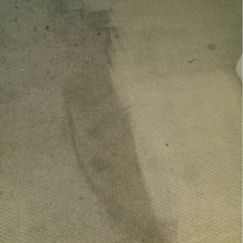 On Time Steam Cleaning - This is a picture of my carpet in the basement the before and after. Really amazing how clean my carpet came out. - Carpet Cleaning Near Me - Brooklyn, New York