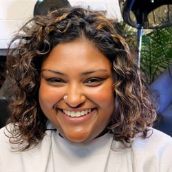 Trinity Salon - Curly Cut and Color