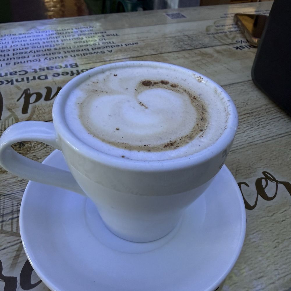 Premier Café - Honey cinnamon latte (I think this was the flavor I got, but I don't remember) - Coffee & Tea Near Me - Wellington, Florida Premier Café - Honey cinnamon latte (I think this was the flavor I got, but I don't remember) - Coffee & Tea Near Me - Wellington, Florida