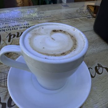 Premier Café - Honey cinnamon latte (I think this was the flavor I got, but I don't remember) - Coffee & Tea Near Me - Wellington, Florida