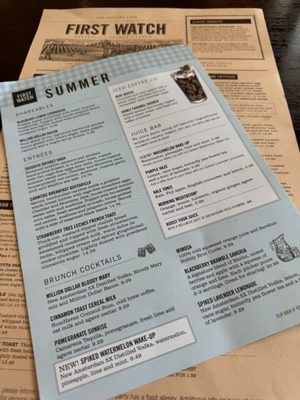Menu photo 6 First Watch Houston, TX