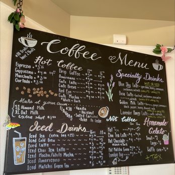 Gelateria & Espresso Bar - Menu - Coffee & Tea Near Me - Moab, Utah