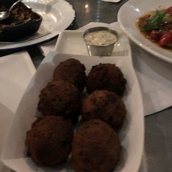 Lure - Vidalia onion hush puppies - Seafood Near Me - Atlanta, Georgia