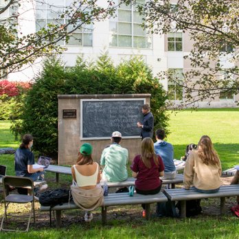 Union College - Outdoor classroom behind Schaffer Library - Colleges & Universities Near Me - Schenectady, New York Union College - Outdoor classroom behind Schaffer Library - Colleges & Universities Near Me - Schenectady, New York