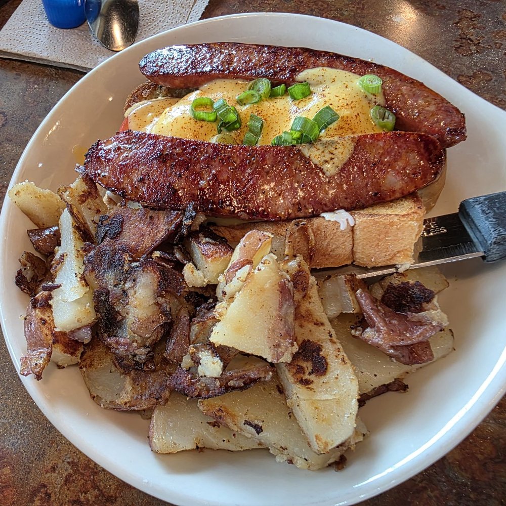 Huckleberry's Breakfast and Lunch - Cajun Benedict - Breakfast & Brunch Near Me - Modesto, California Huckleberry's Breakfast and Lunch - Cajun Benedict - Breakfast & Brunch Near Me - Modesto, California