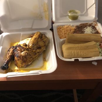 Tortilleria Garcia - Tamale combo platter & half rotisserie chicken - Mexican Near Me - Springdale, Ohio Tortilleria Garcia - Tamale combo platter & half rotisserie chicken - Mexican Near Me - Springdale, Ohio