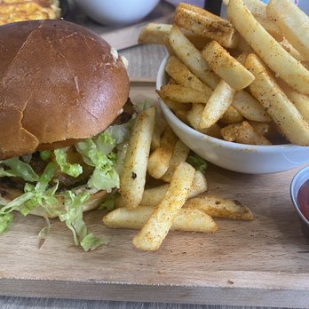 Sweet Catch - Crab cake sandwich and Cajun fries - Seafood Near Me - Brooklyn, New York Sweet Catch - Crab cake sandwich and Cajun fries - Seafood Near Me - Brooklyn, New York