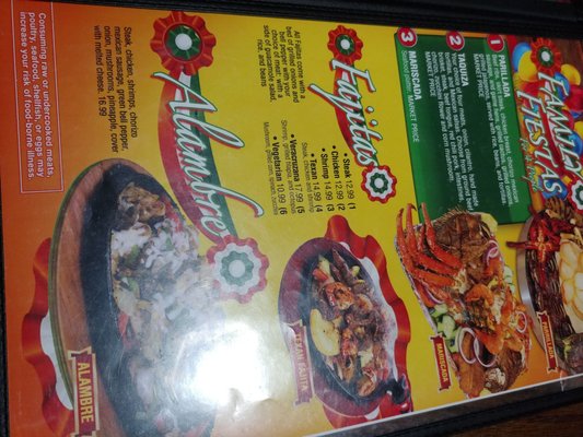 Menu photo 2 Los Pedros Mexican Gril Hoover, AL