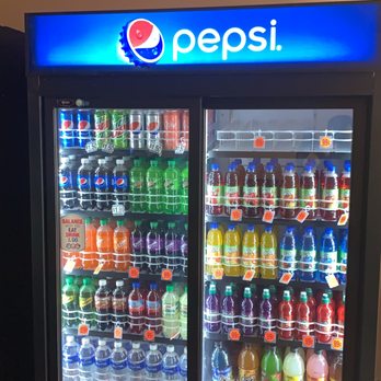 Dorset Market - a display of pepsi sodas and soft drinks - Grocery Near Me - Springfield, Massachusetts