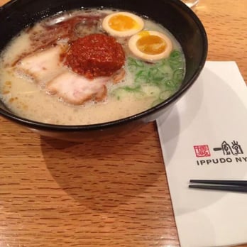 Ippudo - Westside - The modern ramen with soft boiled egg. Oishi! - Ramen Near Me - New York, New York Ippudo - Westside - The modern ramen with soft boiled egg. Oishi! - Ramen Near Me - New York, New York