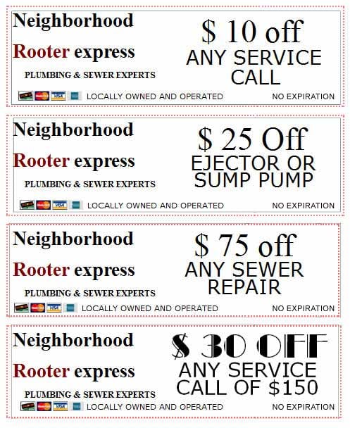 Slide of Neighborhood Rooter Express