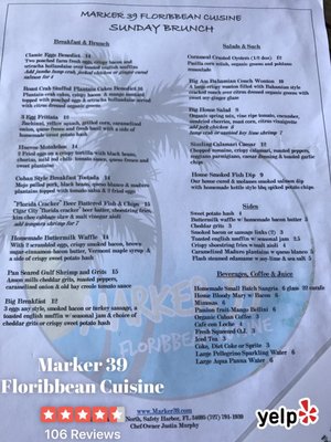Menu photo 6 Marker 39 Floribbean Cuisine Safety Harbor, FL Menu photo 6 Marker 39 Floribbean Cuisine Safety Harbor, FL