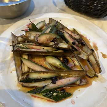 Sur Mer - Grilled Razor clams - Seafood Near Me - Paris, 75 Sur Mer - Grilled Razor clams - Seafood Near Me - Paris, 75