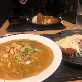 Abiko Curry - Basic creamy curry and cheese chicken cutlet (w. Garlic and scallions) - Japanese Curry Near Me - New York, New York Abiko Curry - Basic creamy curry and cheese chicken cutlet (w. Garlic and scallions) - Japanese Curry Near Me - New York, New York