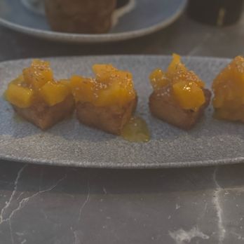 bashi - Mango Crispy Rice (4 Pieces) - Asian Fusion Near Me - Rancho Palos Verdes, California bashi - Mango Crispy Rice (4 Pieces) - Asian Fusion Near Me - Rancho Palos Verdes, California