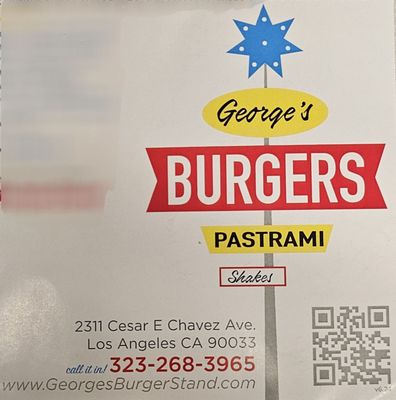 George's Burger Stand by null