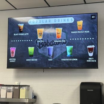 Bobazona - Menu - Gelato Near Me - Tucson, Arizona