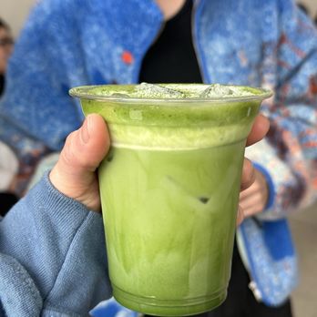 Modu Cafe - Matcha color - Coffee & Tea Near Me - Los Angeles, California