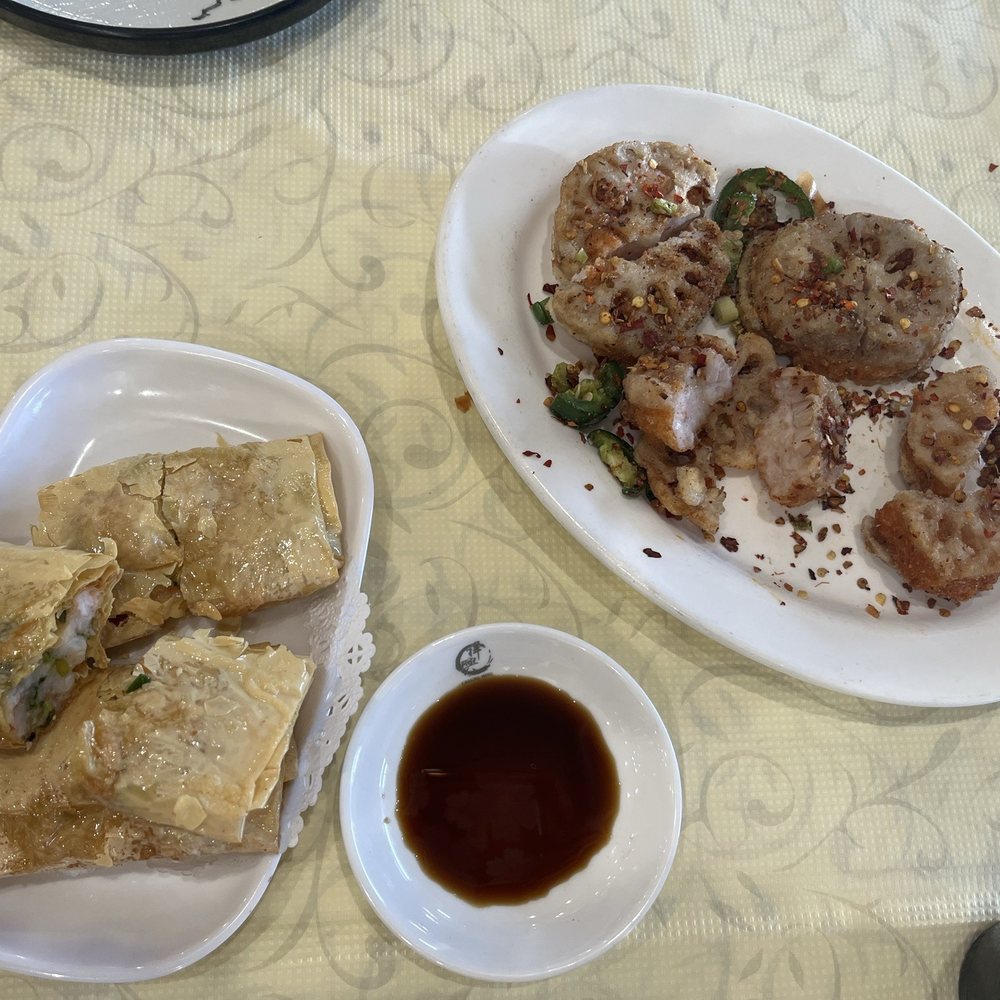 Fried Tofu skin stuffed Fried lotus Fried Tofu skin stuffed Fried lotus
