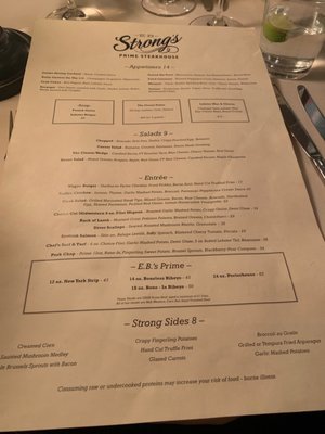 Menu photo 5 EB Strong's Burlington, VT Menu photo 5 EB Strong's Burlington, VT