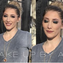 Make Up By Ari - Beautiful client with dark eyes and subtle lips