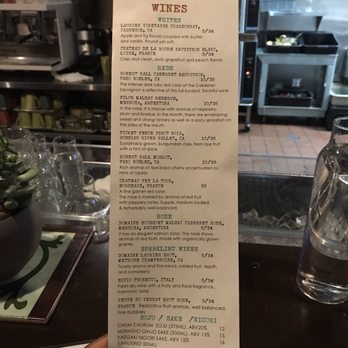 Berkeley Social Club - Wine list - Breakfast & Brunch Near Me - Berkeley, California