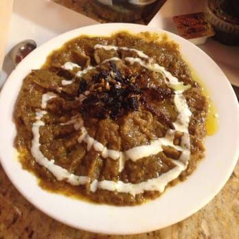 Amoo's Restaurant - Kashke bademjan (roasted eggplant dip) - Persian/Iranian Near Me - McLean, Virginia Amoo's Restaurant - Kashke bademjan (roasted eggplant dip) - Persian/Iranian Near Me - McLean, Virginia