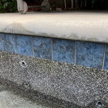 Precision Pool Tile Cleaning - After - Spa - Pool Cleaners Near Me - Eastvale, California Precision Pool Tile Cleaning - After - Spa - Pool Cleaners Near Me - Eastvale, California