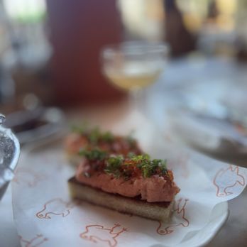 Bar Blondeau - Smoke salmon toasted - Wine Bars Near Me - Brooklyn, New York