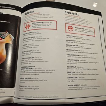 Benihana - Encino - Menu - Sushi Bars Near Me - Encino, California