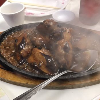 Golden Eagle Chinese Restaurant - Once the "smoke" subsided, sizzling egg plant-August 2019 - Seafood Near Me - Honolulu, Hawaii Golden Eagle Chinese Restaurant - Once the "smoke" subsided, sizzling egg plant-August 2019 - Seafood Near Me - Honolulu, Hawaii