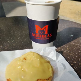 Mishka's Cafe - Passion Scone and Morning Soul Latte - Coffee & Tea Near Me - Davis, California