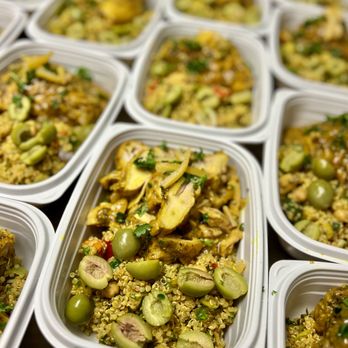 Meals In a Heartbeet - Organic local Moroccan chicken with roast vegetable quinoa "couscous" and Castelvetrano olives - Food Delivery Services Near Me - Kailua-Kona, Hawaii Meals In a Heartbeet - Organic local Moroccan chicken with roast vegetable quinoa "couscous" and Castelvetrano olives - Food Delivery Services Near Me - Kailua-Kona, Hawaii