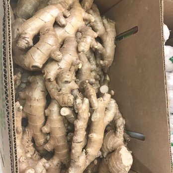 Kilauea Market - a box of fresh gingers - International Grocery Near Me - Hilo, Hawaii Kilauea Market - a box of fresh gingers - International Grocery Near Me - Hilo, Hawaii
