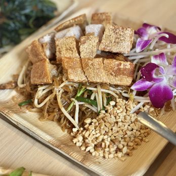 Bloom Thai Cuisine - Pork Belly Pad Thai (IG: @eatwithbaobae) - Thai Near Me - Lakewood, Washington Bloom Thai Cuisine - Pork Belly Pad Thai (IG: @eatwithbaobae) - Thai Near Me - Lakewood, Washington