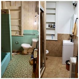 Before & after