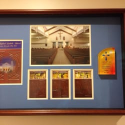 Good Shepherd Catholic Church - Plaque in vestibule.