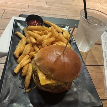 Ballast Point Brewing Long Beach - Ballast point burger. Love their fries! - Breweries Near Me - Long Beach, California
