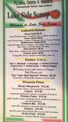 Menu photo 2 Lake Side Jacksons Point, ON