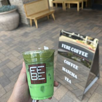 Febe Coffee - Pandan Matcha - Coffee & Tea Near Me - Santa Ana, California