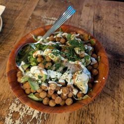The Parlor - Chickpop salad. Very good