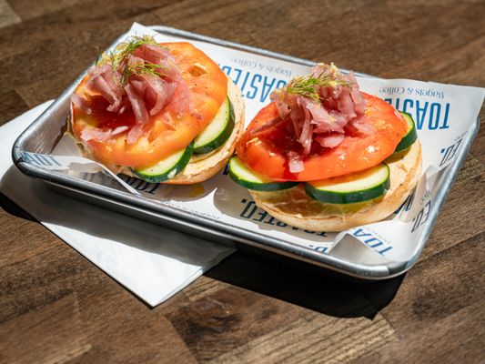 TOASTED. Bagels & Coffee by null