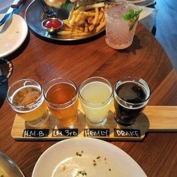 Eureka - Beer sampler and Wild Child - American Near Me - Santa Clara, California